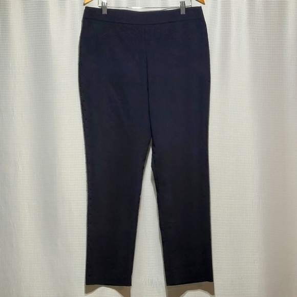 Style & Co. Black Pull on Leggins with Onyx Bling (L) - Picture 2 of 12